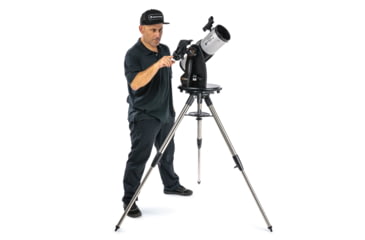 Image of Celestron StarSense Explorer 114mm Tabletop Dobsonian, Silver/Black, 22480