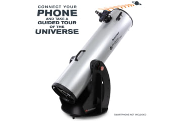 Image of Celestron StarSense Explorer 12 Dobsonian, Silver/Black, 22472