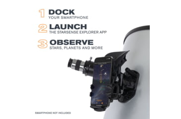 Image of Celestron StarSense Explorer 12 Dobsonian, Silver/Black, 22472