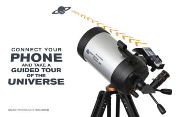 Image of Celestron Starsense Explorer DX 5in SCT Telescope, Silver/Black, 22462