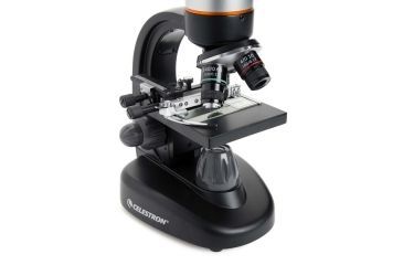 Image of Celestron TetraView LCD Digital Touch Screen Microscope, Black/Silver 44347