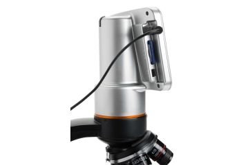 Image of Celestron TetraView LCD Digital Touch Screen Microscope, Black/Silver 44347