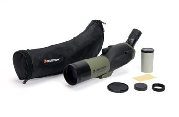 Image of Celestron Ultima 65 Spotting Scope Angled, 18-55x65mm Zoom 52248