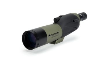 Image of Celestron Ultima 65 Straight Spotting Scope, 18-55x65 Zoom, Matte w/ Case 52249