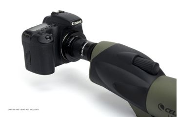 Image of Celestron Ultima 65 Straight Spotting Scope, 18-55x65 Zoom, Matte w/ Case 52249