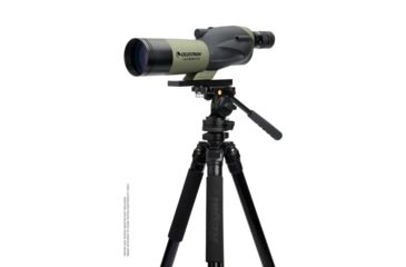 Image of Celestron Ultima 65 Straight Spotting Scope, 18-55x65 Zoom, Matte w/ Case 52249