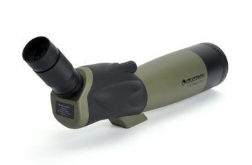 Image of Celestron Ultima 80 Angled Spotting Scope, 20-60x80mm, 45 Degree w/ Smartphone Adapter 52350