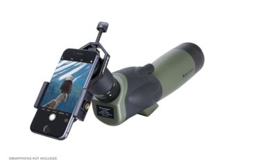 Image of Celestron Ultima 80 Angled Spotting Scope, 20-60x80mm, 45 Degree w/ Smartphone Adapter 52350