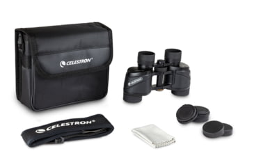 Image of Celestron Ultima 8x32mm Porro Binocular, 15 mm, Bak-4, Multicoated, Black, 72251