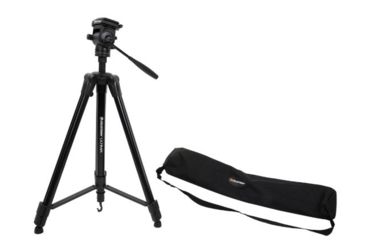 Image of Celestron Ultima Pan Tilt Head Tripod, Black, 93612