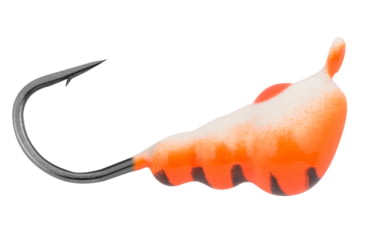 Image of Celsius Larvae Jig 1/16oz Glow Tiger, CEFS116-GTG