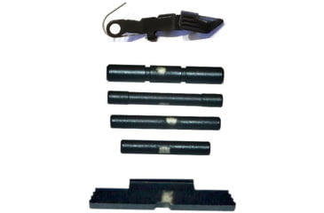 Image of Centennial Defense Systems Extended Control Kit w/Serrated Mag Release for Gen 4 Glock 10mm, .45ACP, 4 Pins, Black, 40139