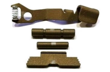 Image of Centennial Defense Systems Extended Control Kit for Glock 42/43, 2 Pins, Burnt Bronze, 40408