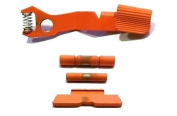 Image of Centennial Defense Systems Extended Control Kit for Glock 42/43, 2 Pins, Hi-Viz Orange, 40411