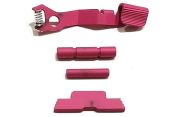 Image of Centennial Defense Systems Extended Control Kit for Glock 42/43, 2 Pins, Pink, 40414
