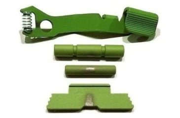 Image of Centennial Defense Systems Extended Control Kit for Glock 42/43, 2 Pins, Zombie Green, 40420