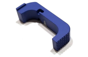 Image of Centennial Defense Systems Extended Mag Release for Glock 43X/48, Stippled, Blue, 20515