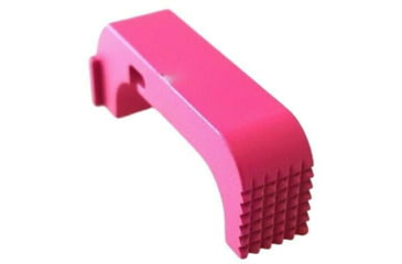 Image of Centennial Defense Systems Extended Mag Release for Glock 42/43, Stippled, Pink, 20493