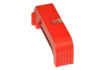 Image of Centennial Defense Systems Extended Mag Release for Glock 42/43, Stippled, Red, 20495