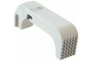 Image of Centennial Defense Systems Extended Mag Release for Glock 42/43, Stippled, White, 20497