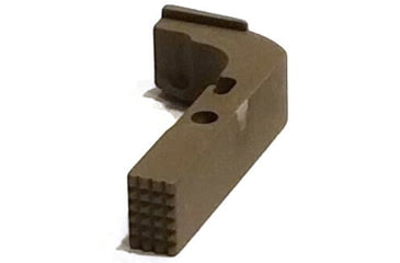 Image of Centennial Defense Systems Extended Mag Release w/2.5lb Spring for Gen 1-3 10mm, .45ACP Glock, Stippled, Glock Tan, 20638