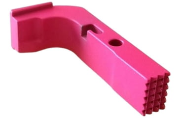Image of Centennial Defense Systems Extended Mag Release w/2.5lb Spring for Gen 1-3 9mm, .40S&amp;W, .357SIG Glock, Stippled, Pink, 20613