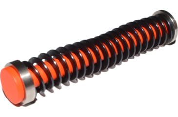 Image of Centennial Defense Systems Glock 26/27 Gen 1-5 CDS Stainless Single Spring Guide Rod Assembly, Hi-Viz Orange, 18lb Spring, 15221