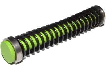 Image of Centennial Defense Systems Glock 26/27 Gen 1-5 CDS Stainless Single Spring Guide Rod Assembly, Zombie Green, 14lb Spring, 15255