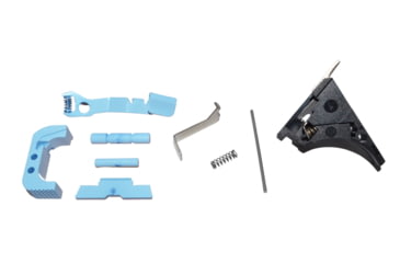 Image of Centennial Defense Systems Glock 43 Lower Parts Kit, Strippled,2.5lb Mag Catch Spring, 25% Power Trigger Spring, White, LPK-EXT-MOD119