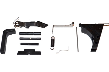 Image of Centennial Defense Systems Lower Parts Kit for Gen 1-3 Glock 19, Serrated, 5lb Mag Catch Spring, 5lb Trigger Spring, Black, 50151