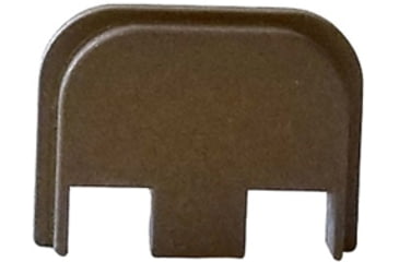 Image of Centennial Defense Systems Rear Slide Cover Plate for Gen 1-4 Glock, Burnt Bronze, 30129