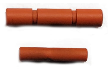 Image of Centennial Defense Systems Stainless Steel Pin Kit for Glock 42/43/43X/48, Hi-Viz Orange, 2 Pin Kit, 20247