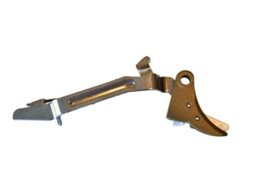 Image of Centennial Defense Systems Trigger Assembly w/Stainless Steel Bar for Gen 1-4 Glock, Burnt Bronze, Satin Aluminum, except 10mm/.45ACP models, 20815