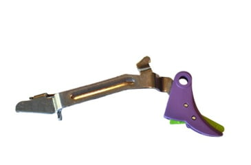 Image of Centennial Defense Systems Trigger Assembly w/Stainless Steel Bar for Gen 1-4 Glock, Purple, Zombie Green, except 10mm/.45ACP models, 20915