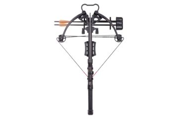 Image of CenterPoint Sniper 370 Compound Crossbow Package / 185lb Draw Weight, Black, AXCS185BK
