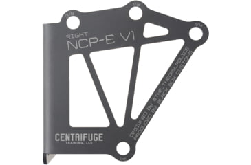 Image of Centrifuge Training NCP-E-L Negative Cant Plate/TQ Mount, Left Handed, Black, Standard, 52020, EDEMO4