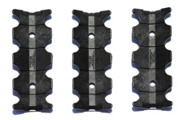 Image of Centurion Arms Standard CMR 3-Pack Polymer Rail Covers, Black, 3.25 M11-234