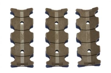 Image of Centurion Arms Standard CMR 3-Pack Polymer Rail Covers, FDE, 3.25 M11-234-C441