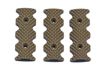 Image of Centurion Arms Standard CMR 3-Pack Polymer Rail Covers, FDE, 3.25 M11-234-C441