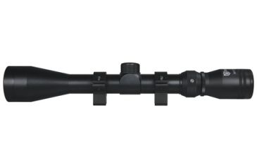 Image of Nikko Stirling Mountmaster Rimfire Rifle Scope 3-9x40mm 4-Plex Reticle Matte Black Finish With 3/8 Inch Rings, EDEMO1