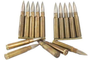 Image of Century Arms Turkish Ammo 7.92x57mm Mauser 196 Grain Full Metal Jacket Boat Tail Brass Cased Rifle Ammo, 900 Rounds, AM8002