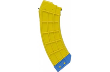 Image of Century Arms US Palm Banana Yellow AK-47 Rifle Magazine, 7.62x39mm, 30 Round, Yellow, 1 Pack, Polymer, MA1196A-30RD
