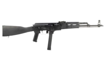 Image of Century Arms WASR Semi-Auto Rifle, 9mm Luger, 17.50 in barrel, Threaded, 33 Rounds, RI4312N-FRRMPG