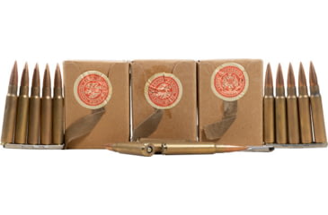 Image of Century Arms 7.92x57mm Mauser 196 Grain Full Metal Jacket Leadcore Brass Cased Rifle Ammo, 945 Rounds, AM8004