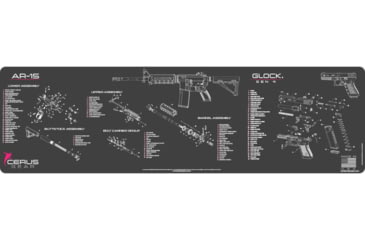 Cerus Gear CZ P10C Schematic Matte - Wartungsmatte Für Schusswaffen