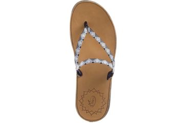 Image of Chaco Abbey Sandal - Women's, Peaks Black &amp; White, 5 US J106412-05.0