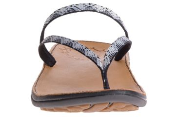 Image of Chaco Abbey Sandal - Women's, Peaks Black &amp; White, 5 US J106412-05.0
