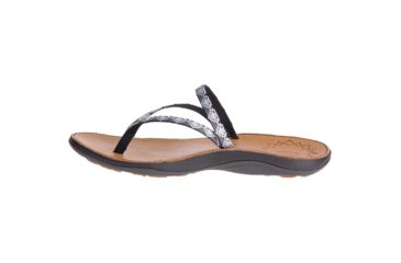 Image of Chaco Abbey Sandal - Women's, Peaks Black &amp; White, 5 US J106412-05.0