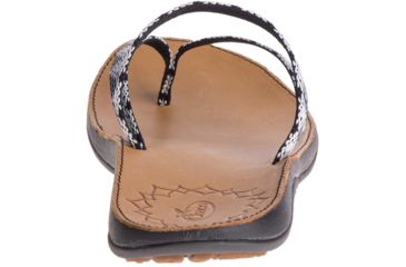 Image of Chaco Abbey Sandal - Women's, Peaks Black &amp; White, 5 US J106412-05.0