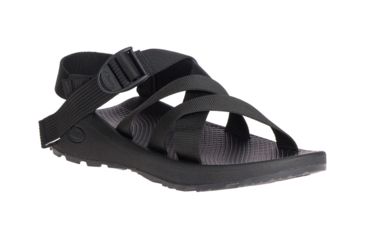 Image of Chaco Banded Z Cloud Sandal - Mens, Solid Black, Medium, 08.0, JCH106829-08.0